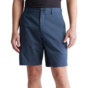 Calvin Klein Mens Refined Slim Fit 9" Inseam Chino Shorts 32 Ink - NWT $79